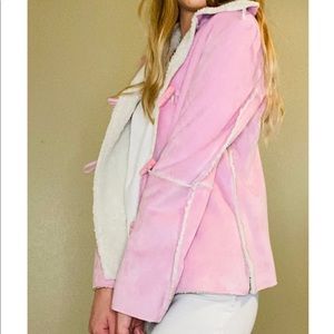 baby pink vintage jacket!